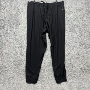 Quiksilver DryFlight Jogger Pants Mens Size XL Black Performance Drawstring